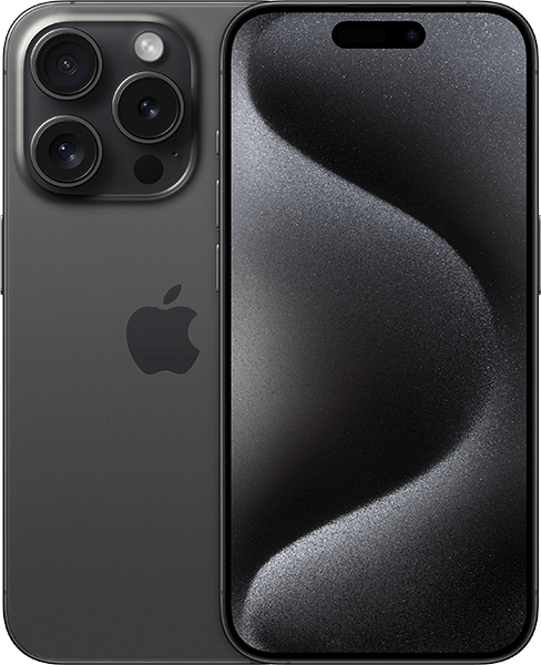 Apple iPhone 15 Pro 1TB Titan Schwarz