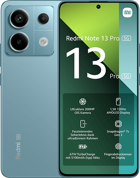 Xiaomi Redmi Note 13 Pro 5G Ocean Teal
