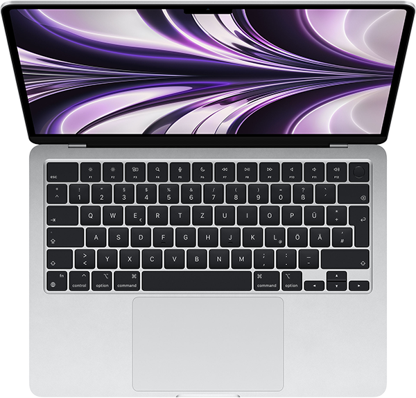 Apple MacBook Air M2 13 256GB Space Grau + D-Link Mobile Router DWR-932